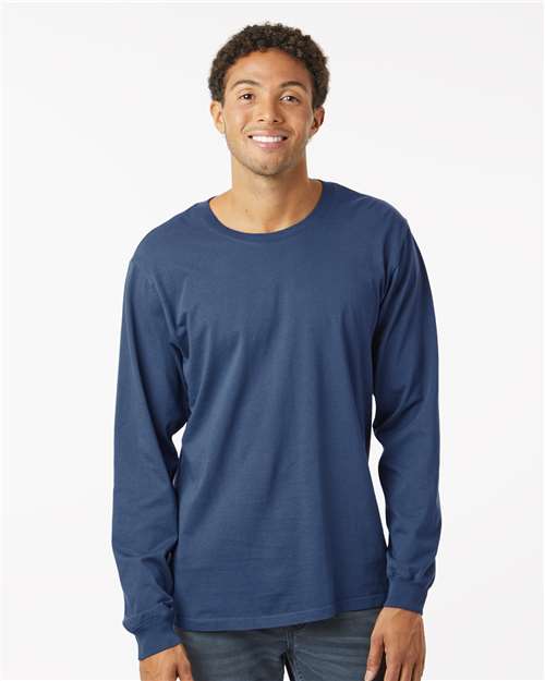 Navy Classic Long Sleeve T-Shirt - 220