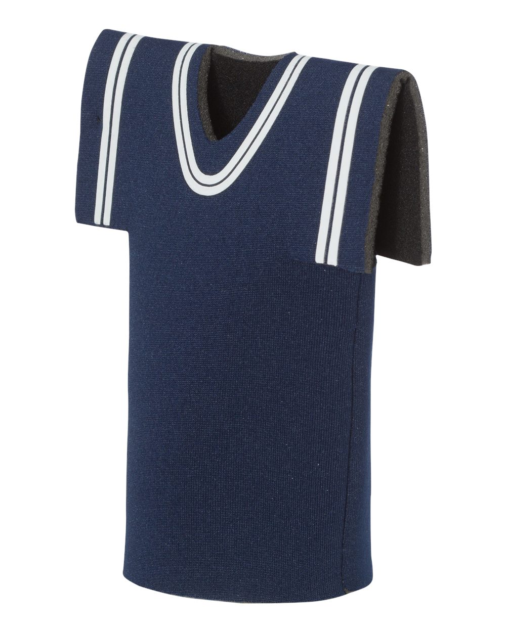 Navy Collapsible Jersey Foam Can & Bottle Holder - FT008