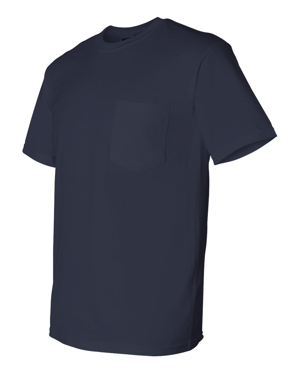 Navy DryBlend® Pocket T-Shirt - 8300