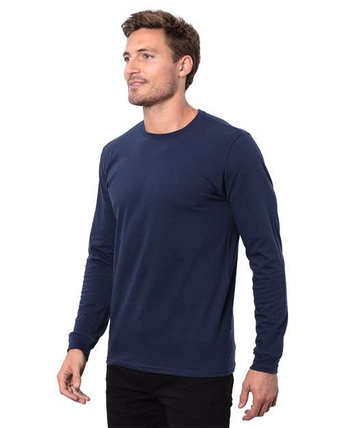 Navy Epic Long Sleeve T-Shirt - T3000