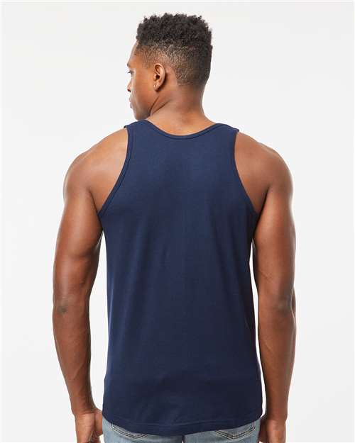 Navy Fine Jersey Tank Top - S105