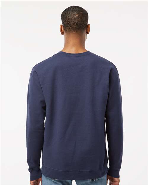 Navy Fleece Crewneck Sweatshirt - 340