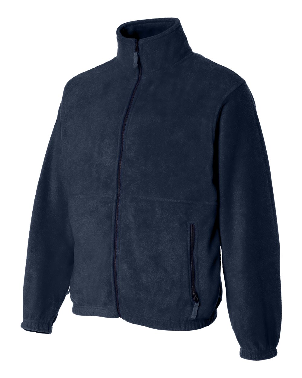 Navy Fleece Full-Zip Jacket - 3061