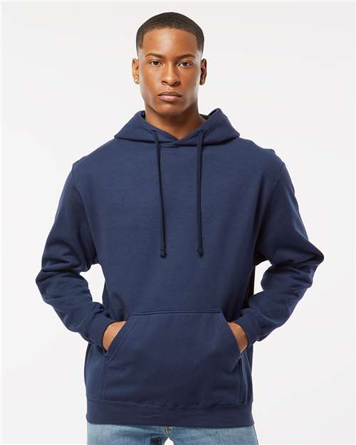 Navy Fleece Hooded Sweatshirt - 320