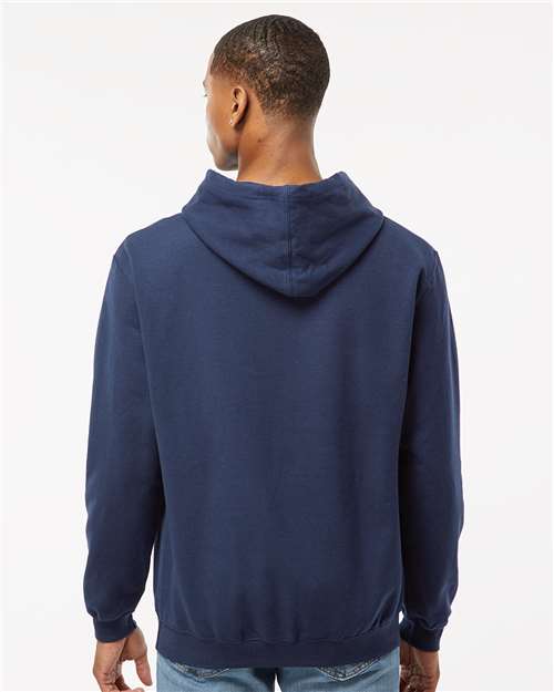 Navy Fleece Hooded Sweatshirt - 320