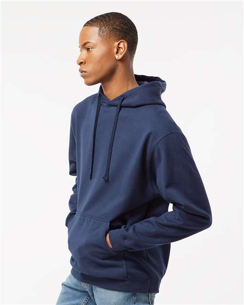 Navy Fleece Hooded Sweatshirt - 320