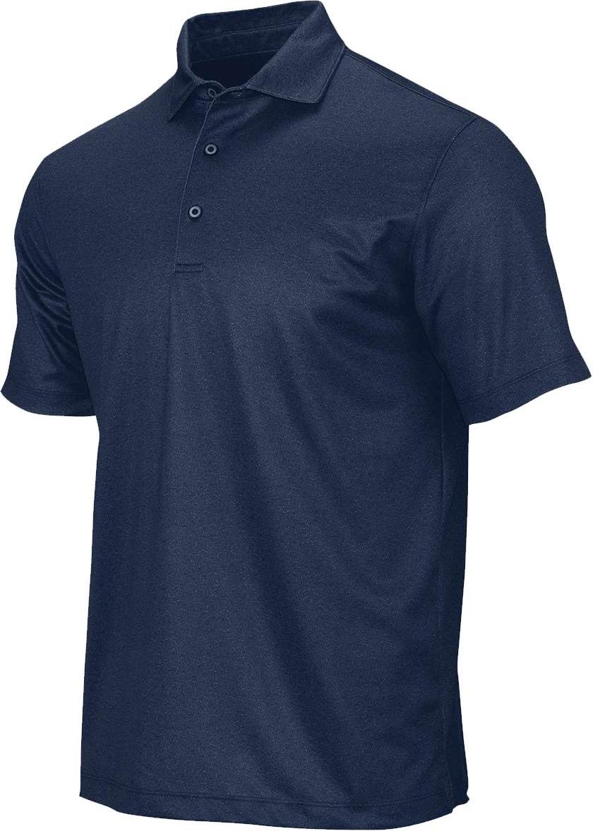 Navy Heather Derby Sublimated Heathered Polo - 152