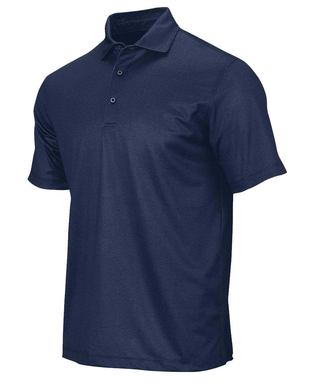 Navy Heather Derby Sublimated Heathered Polo - 152