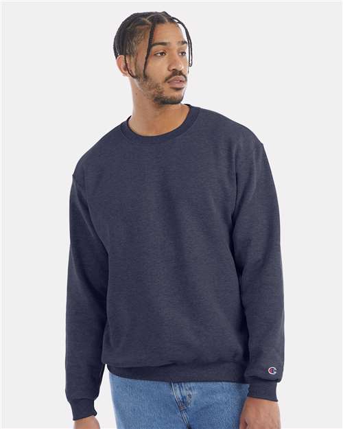 Navy Heather Powerblend® Crewneck Sweatshirt - S600