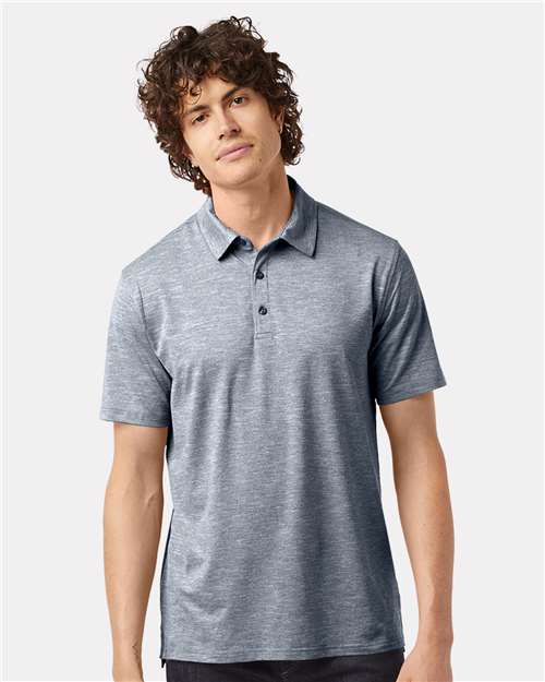 Navy Heather Sport Polo - CHP115
