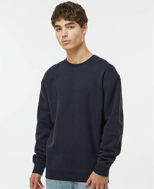 Navy Heavyweight Crewneck Sweatshirt - IND3000