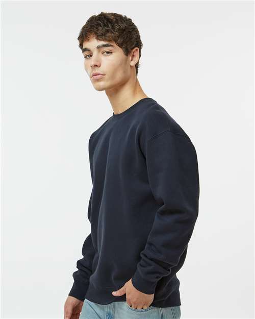 Navy Heavyweight Crewneck Sweatshirt - IND3000