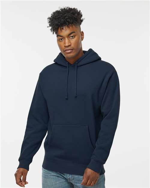 Navy Heavyweight Hooded Sweatshirt - IND4000
