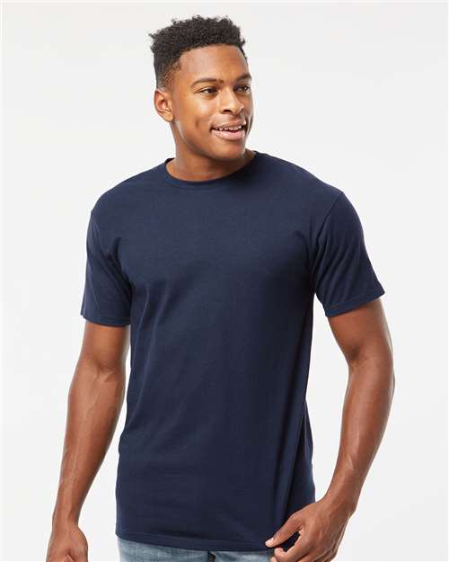 Navy Heavyweight Jersey T-Shirt - 290