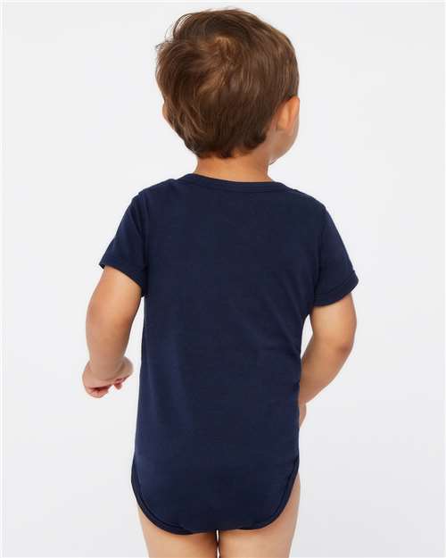 Navy Infant Fine Jersey Bodysuit - 4424