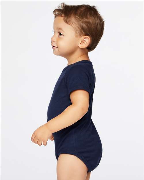 Navy Infant Fine Jersey Bodysuit - 4424