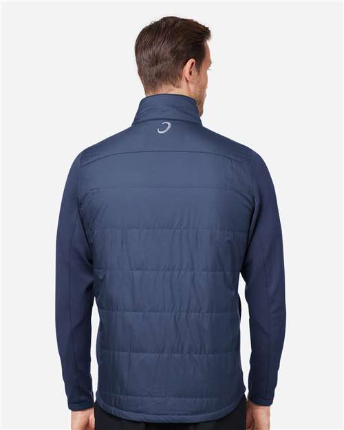 Navy Lightweight Hybrid Jacket - W1018