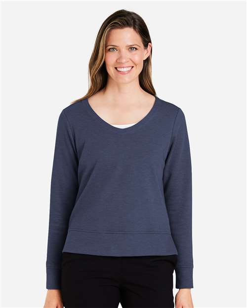 Navy Melange Women's New Classics® Charleston Pullover - DG482W