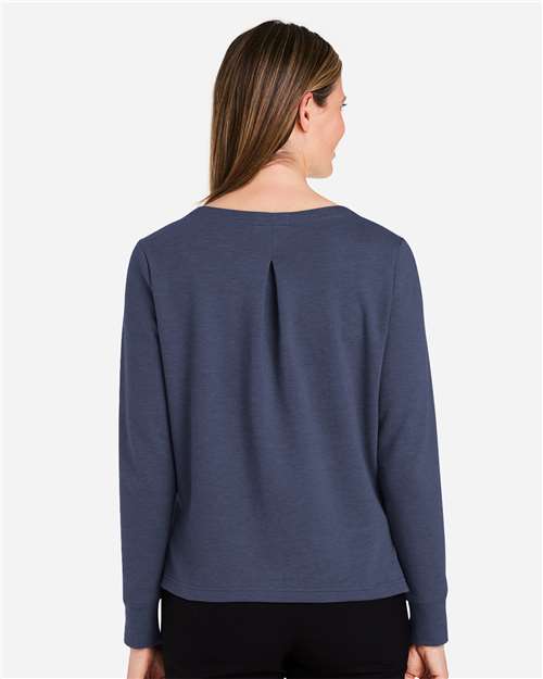 Navy Melange Women's New Classics® Charleston Pullover - DG482W