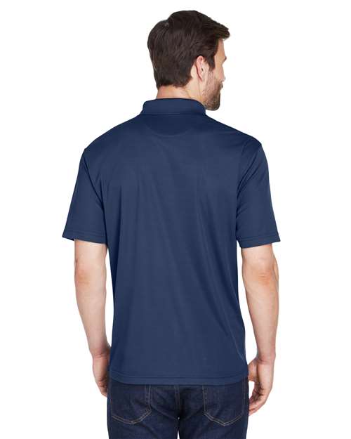 Navy Men's Cool & Dry Mesh Piqué Polo - 8210