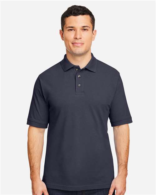 Navy Men's Pique Polo - M200