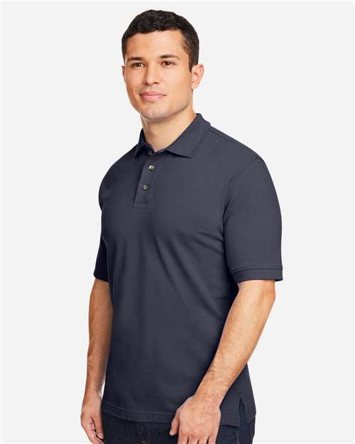 Navy Men's Pique Polo - M200