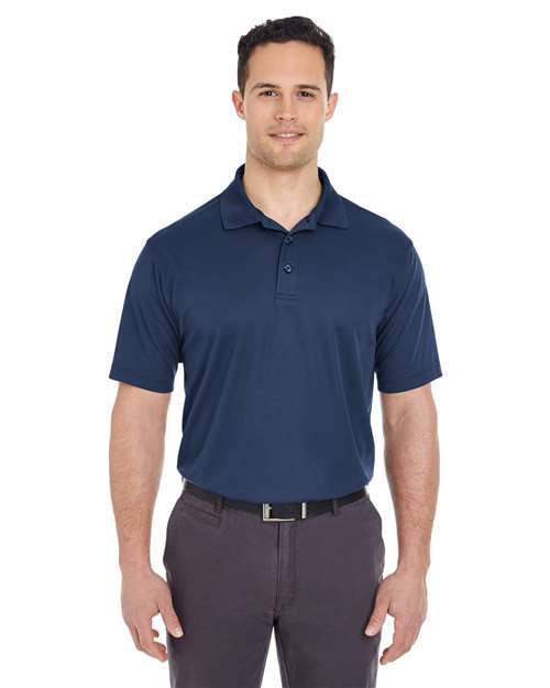 Navy Men's Tall Cool & Dry Mesh Piqué Polo - 8210T