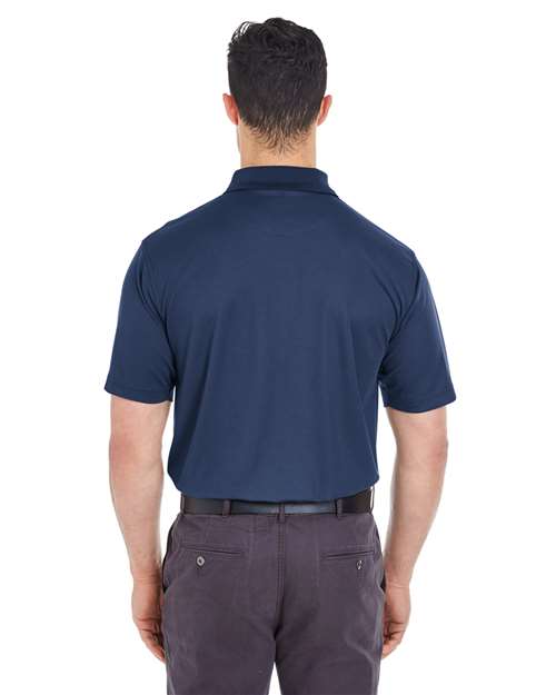 Navy Men's Tall Cool & Dry Mesh Piqué Polo - 8210T