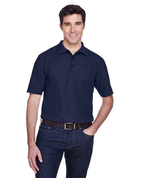 Navy Men's Whisper Piqué Polo - 8540