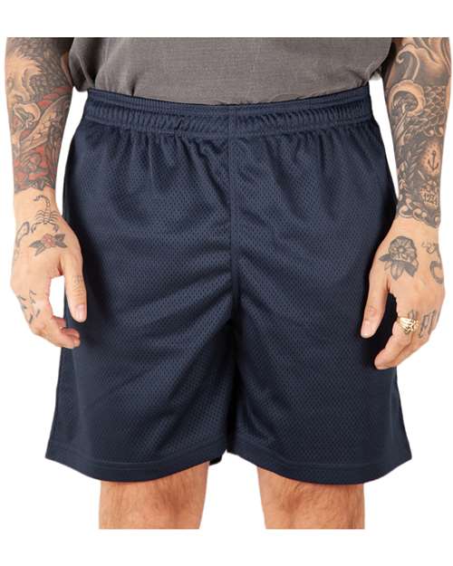 Navy Mesh PE Gym Shorts - SHMPS