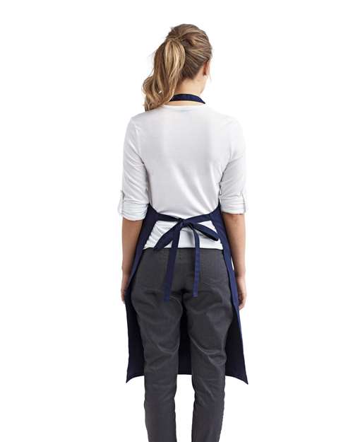 Navy Organic Cotton Bib Apron - RP102