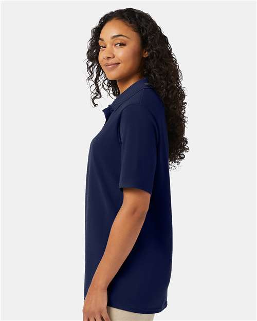 Navy Piqué Polo - 055P
