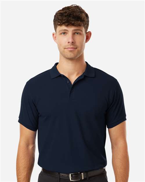 Navy Pique Polo - 62800