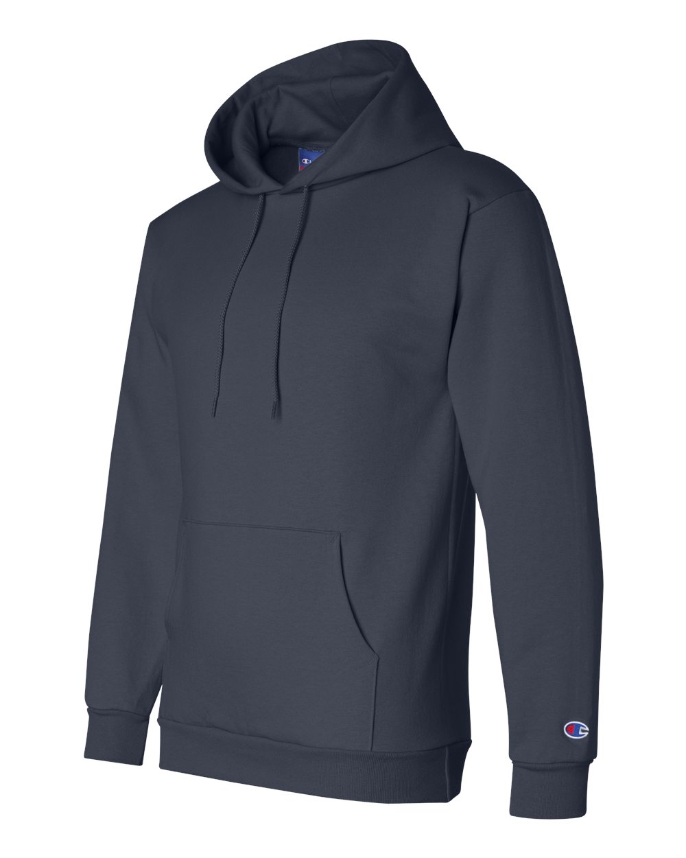Navy Powerblend® Hooded Sweatshirt - S700
