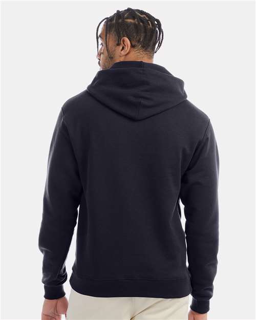 Navy Powerblend® Hooded Sweatshirt - S700