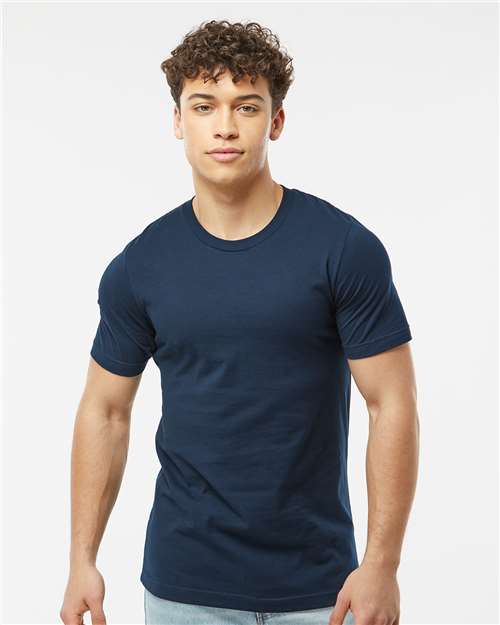 Navy Premium Cotton T-Shirt - 502