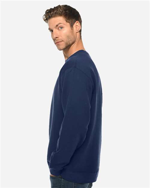 Navy Premium Crewneck Sweatshirt - LS14004