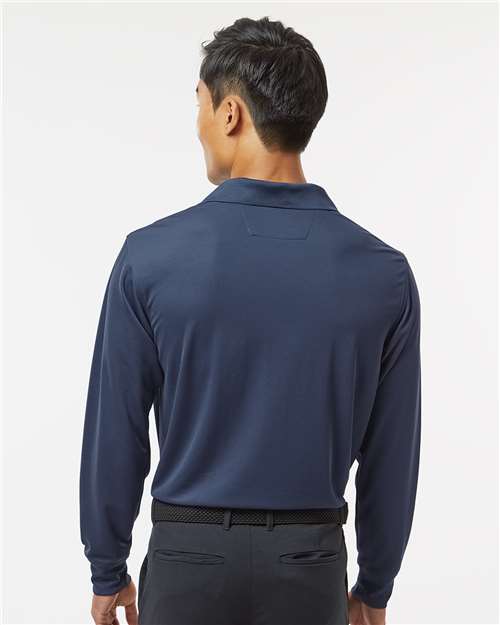 Navy Prescott Long Sleeve Polo - 110