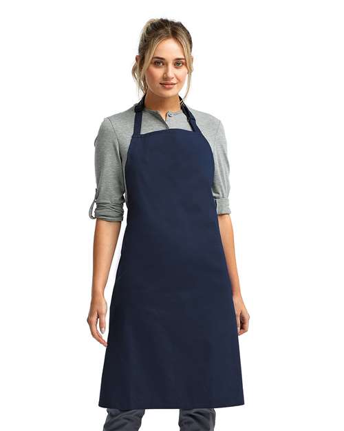 Navy Recycled Bib Apron - RP150