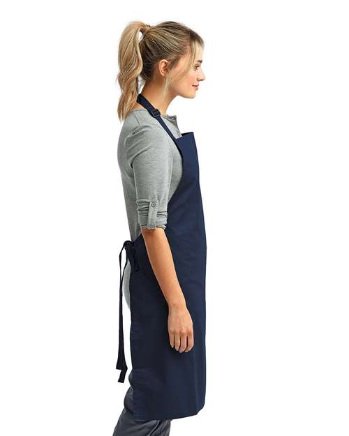 Navy Recycled Bib Apron - RP150