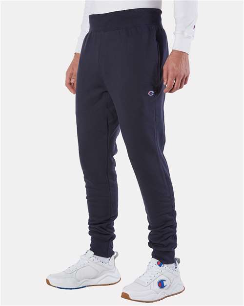 Navy Reverse Weave® Joggers - RW25