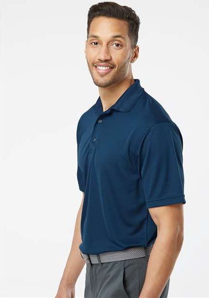 Navy Saratoga Performance Mini Mesh Polo - 100