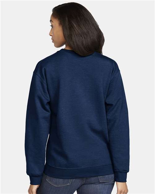 Navy Softstyle® Midweight Crewneck Sweatshirt - SF000