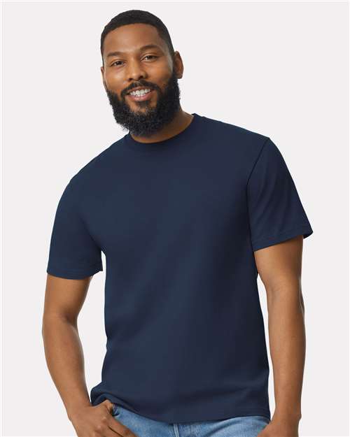 Navy Softstyle® Midweight T-Shirt - 65000