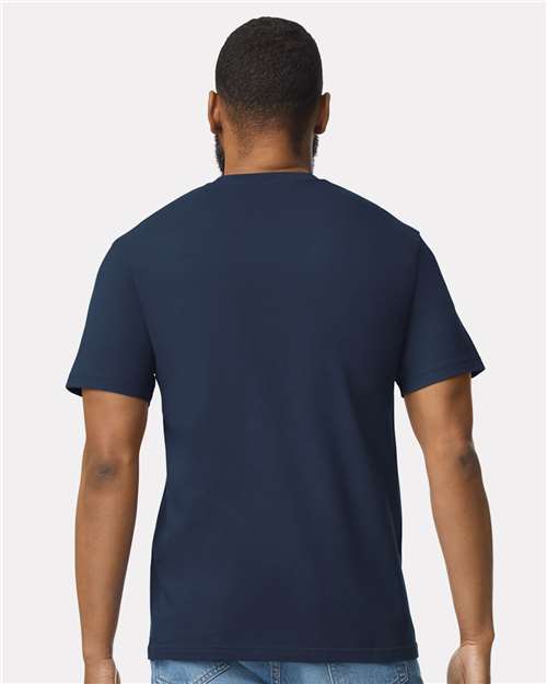 Navy Softstyle® Midweight T-Shirt - 65000