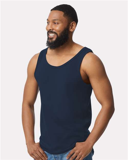 Navy Softstyle® Tank Top - 64200