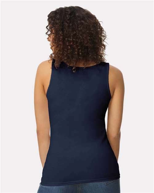 Navy Softstyle® Women’s Tank Top - 64200L