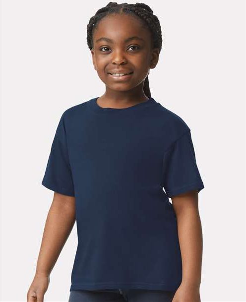 Navy Softstyle® Youth T-Shirt - 64000B