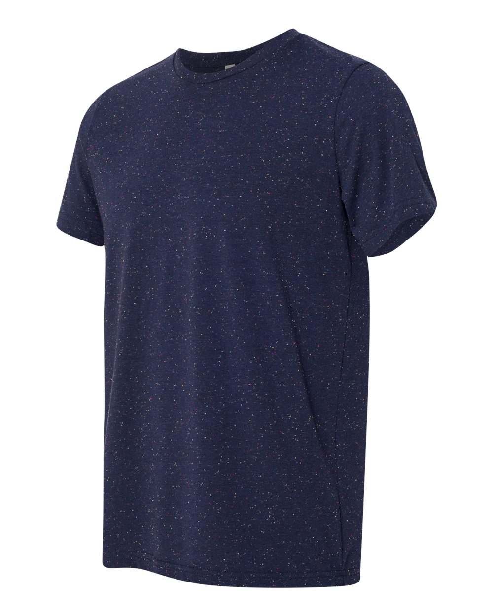 Navy Speckled Texture Tee - 3650