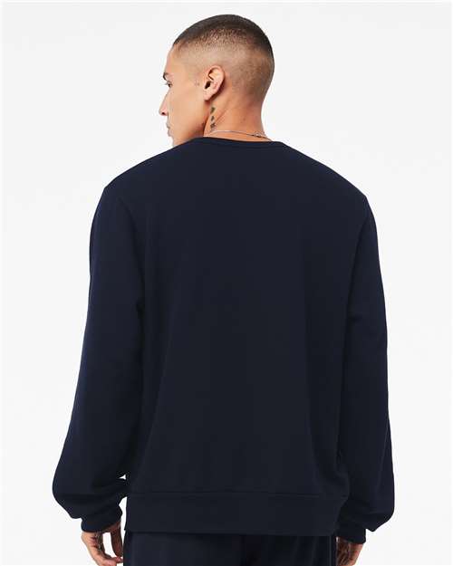 Navy Sponge Fleece Classic Crewneck Sweatshirt - 3911